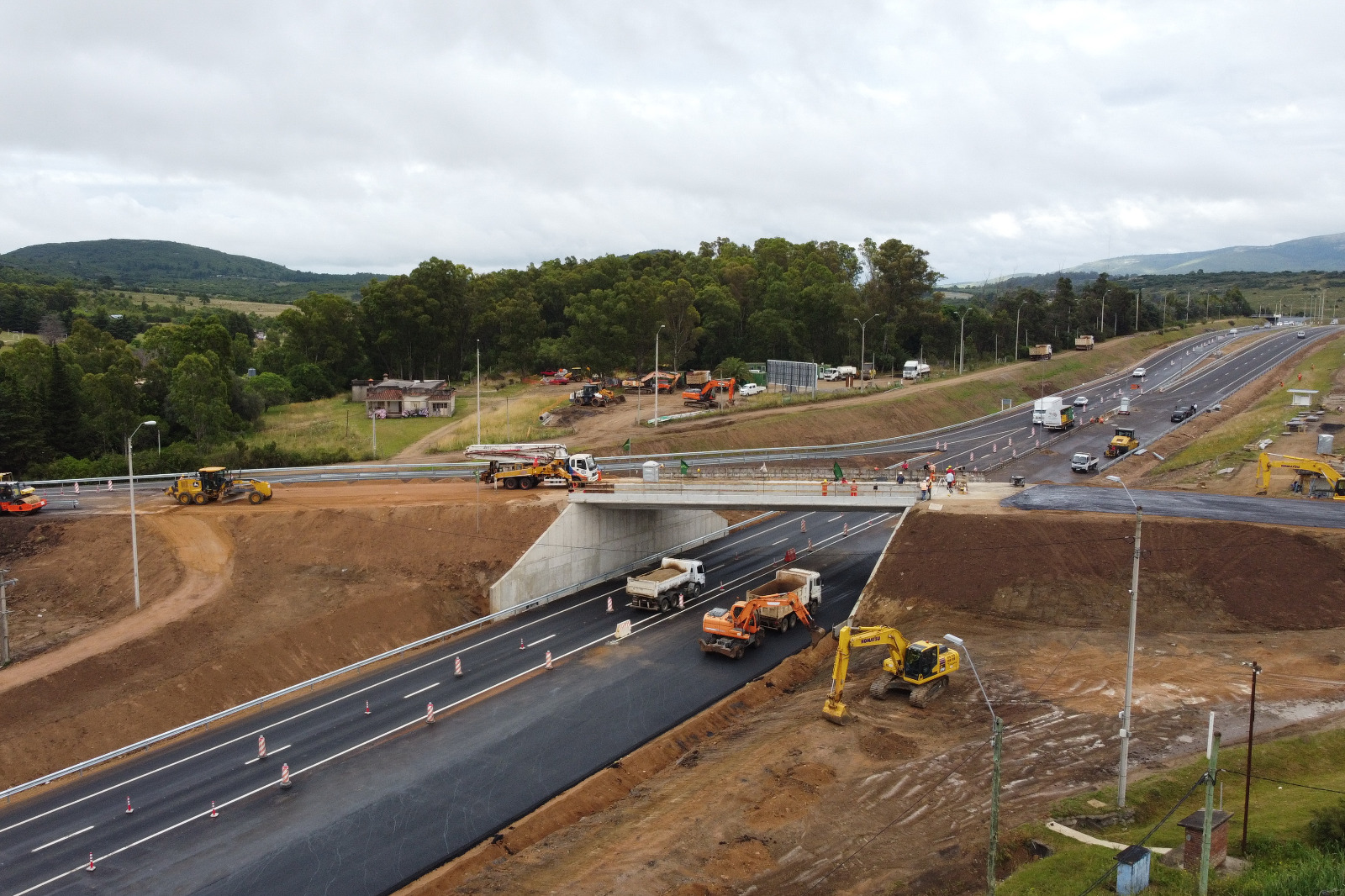 Cruce ruta interbalnearia y Ruta 37. Foto: Ricardo Figueredo