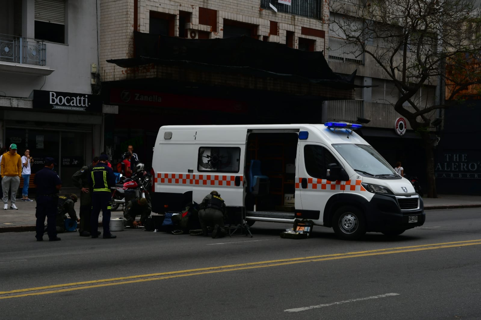 Equipo de Desactivación de Artefactos Terroristas (EDAT) del Ejército. Foto: Francisco Flores