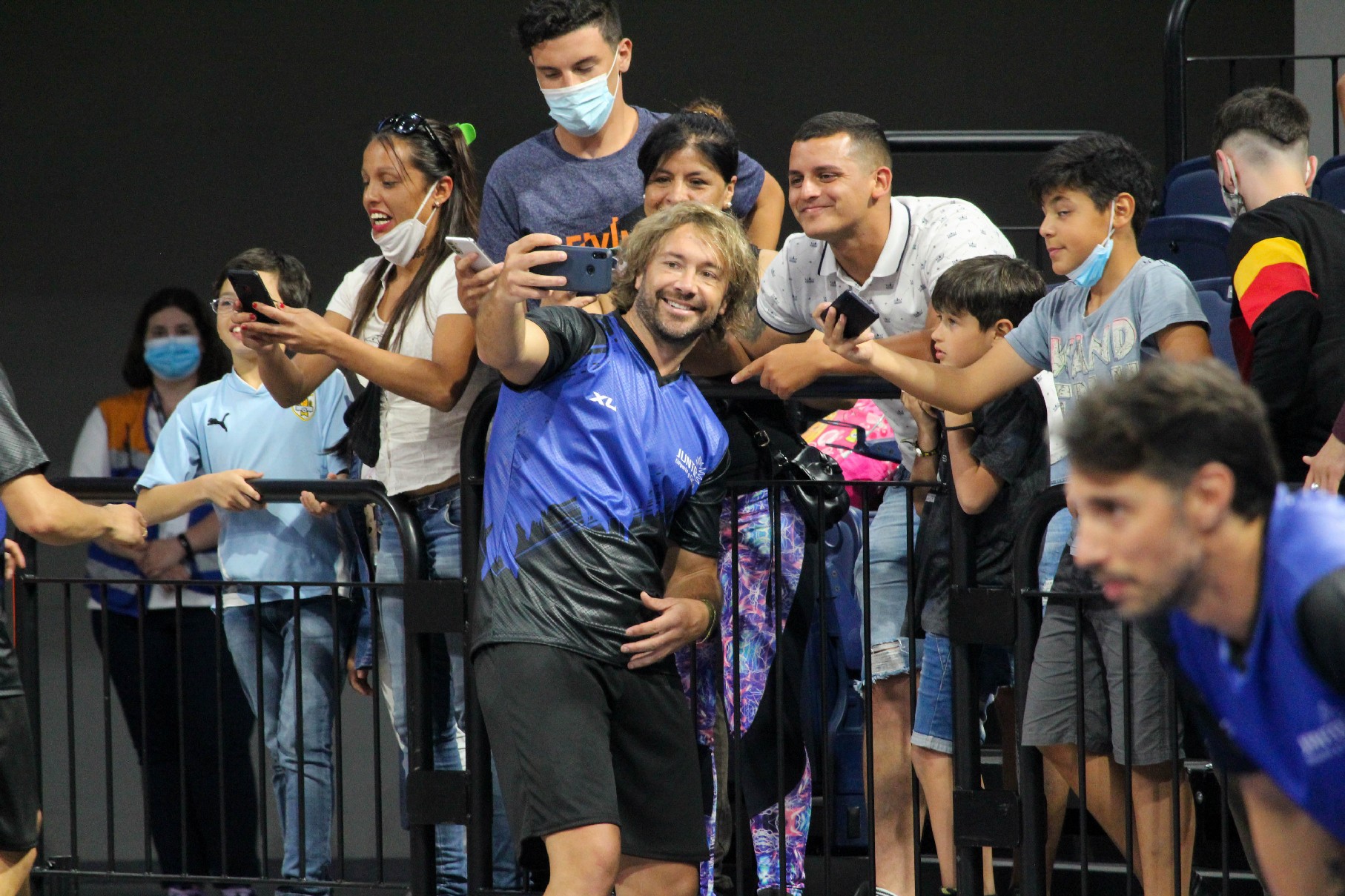 Juntos: un evento a puro deporte y con cracks Celestes en Antel Arena. Fotos: Matías Pérez