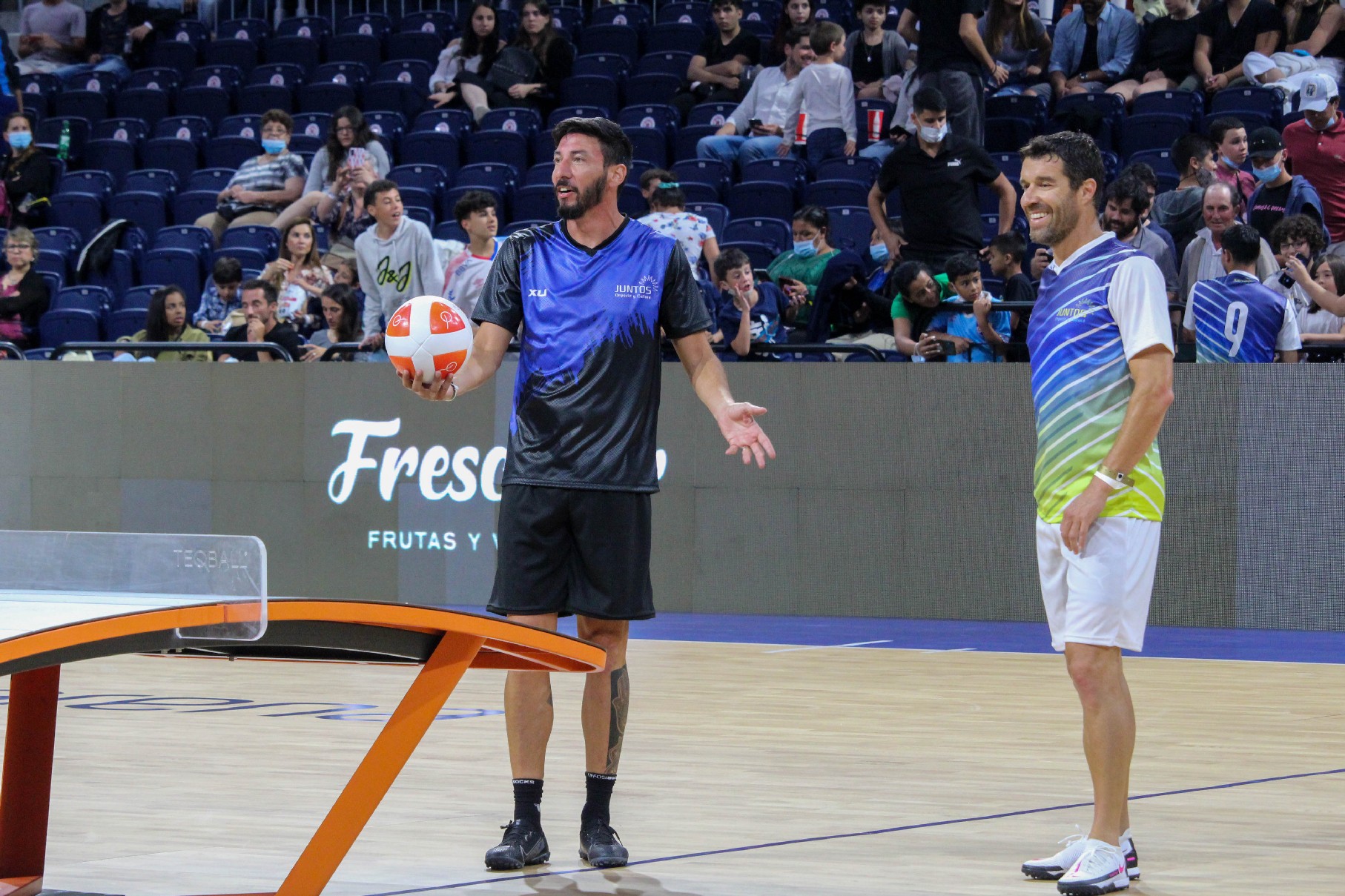 Juntos: un evento a puro deporte y con cracks Celestes en Antel Arena. Fotos: Matías Pérez