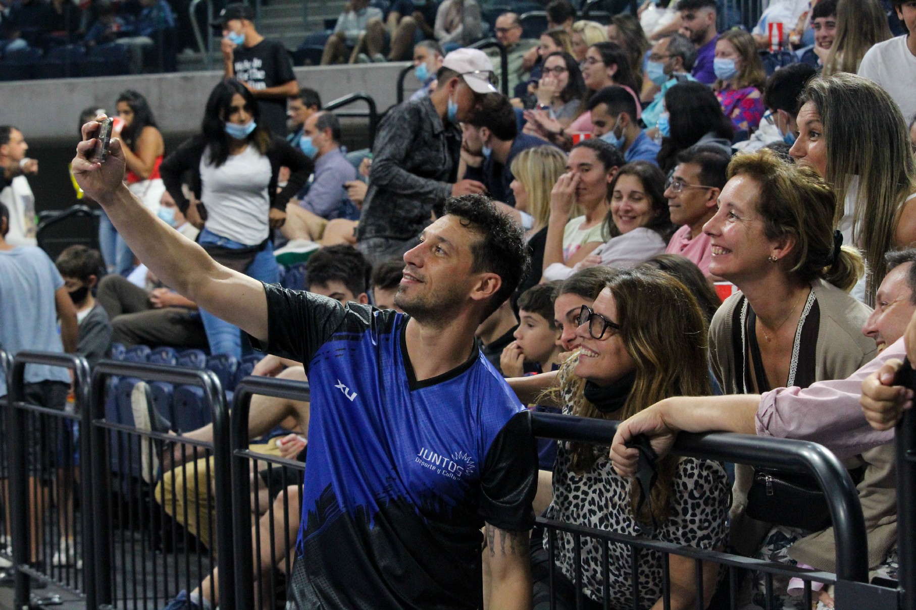 Juntos: un evento a puro deporte y con cracks Celestes en Antel Arena. Fotos: Matías Pérez