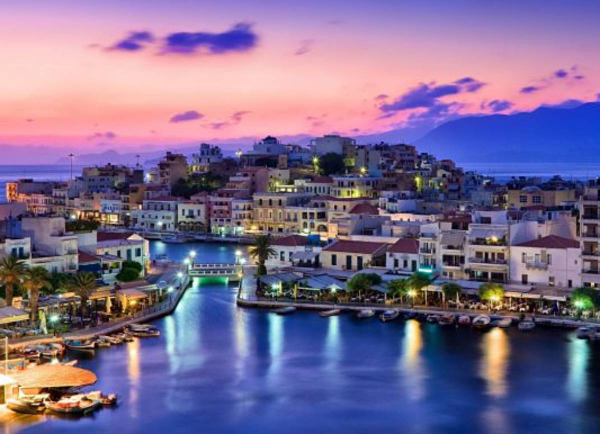 Paisajes de Creta, en Grecia.