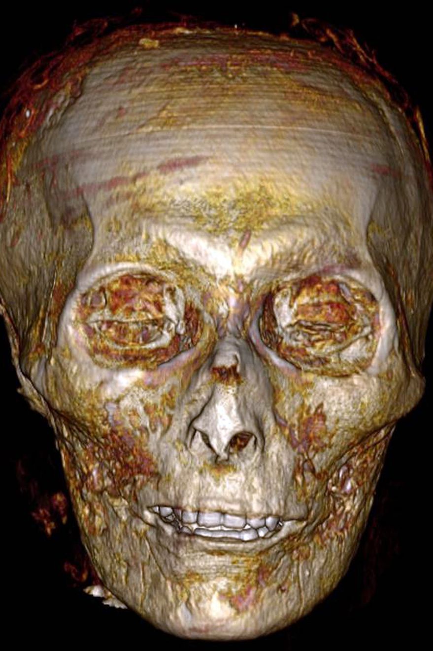 Faraón momificado. Foto: LA NACIÓN (GDA)