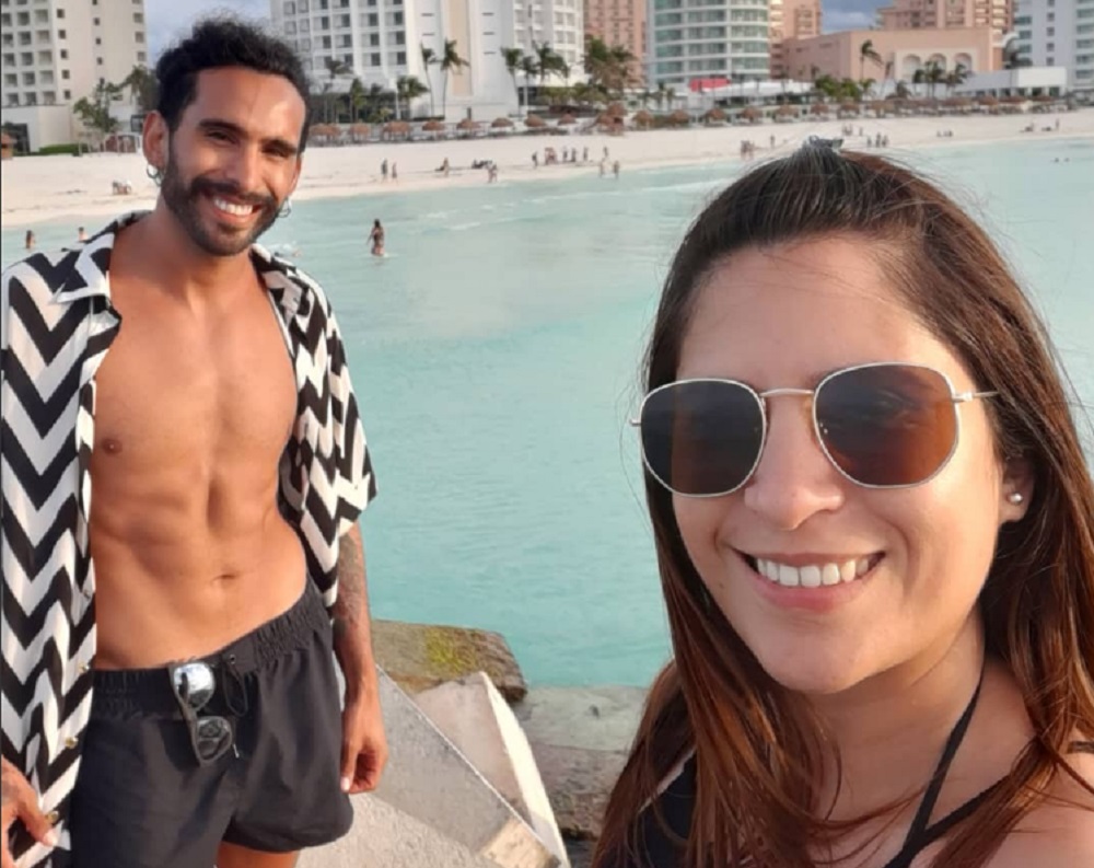 Gabo Usandivaras y su hermana Giselle. Foto: Instagram @gabousandivaras