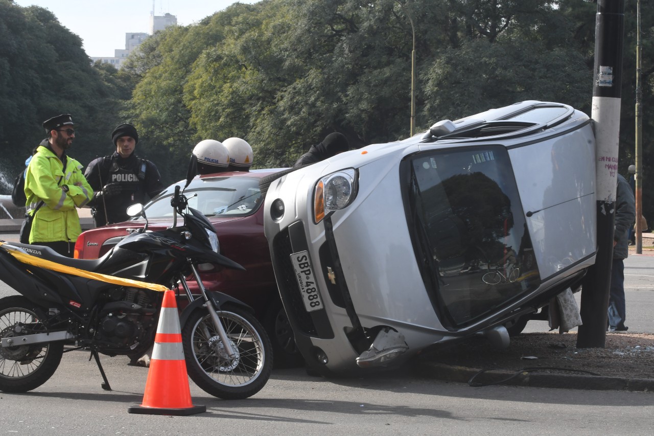 Accidente de tránsito Foto: Francisco Flores.