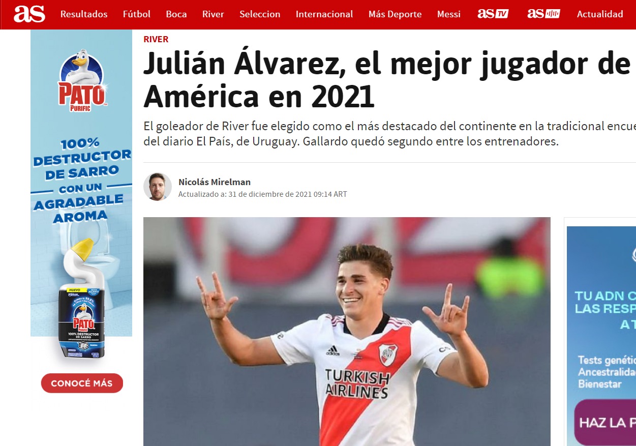 As replicó los resultados de la encuesta de El País. Foto: Captura.