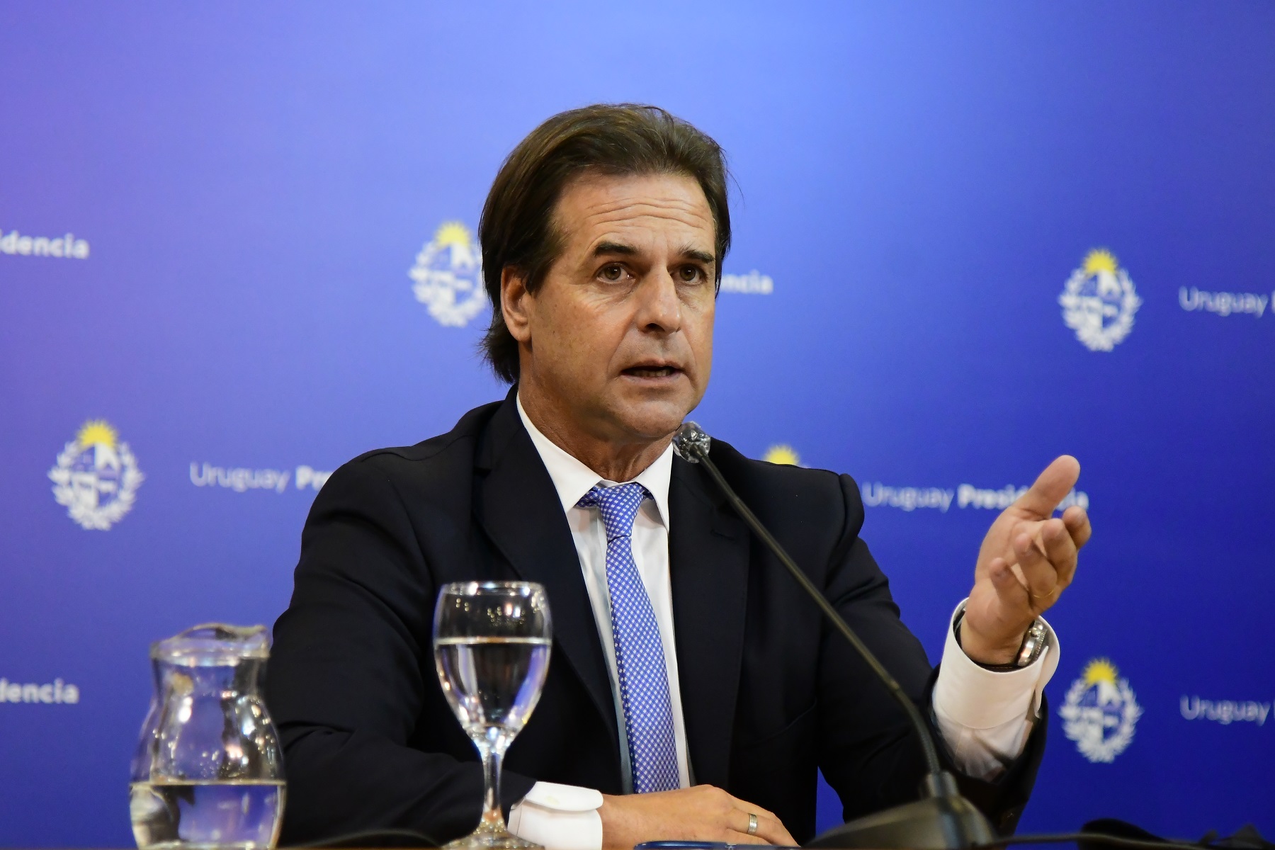 Luis Lacalle Pou. Foto: Estefanía Leal.