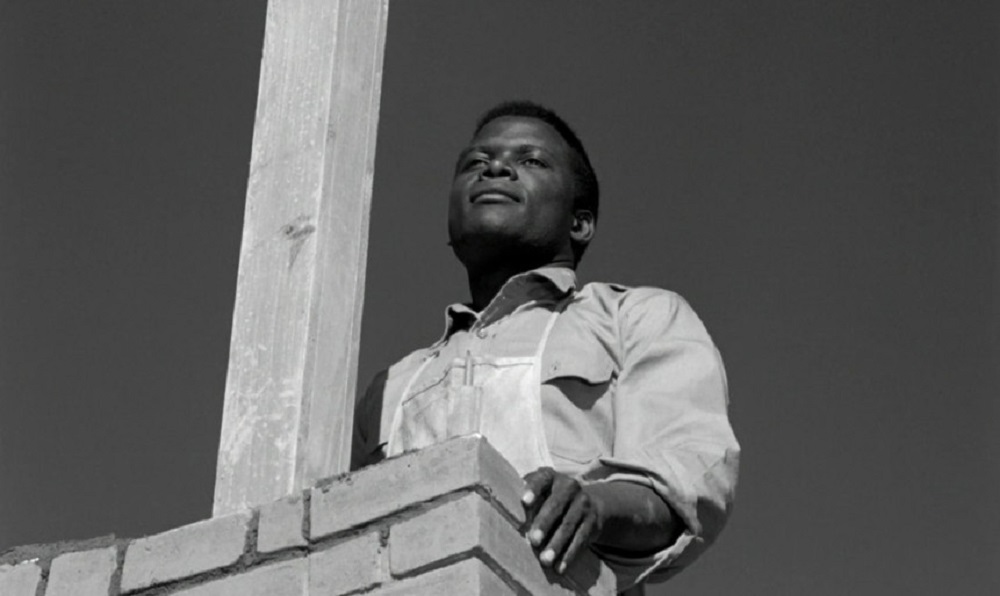 Sidney Poitier en "Una voz en las sombras". Foto: Archivo