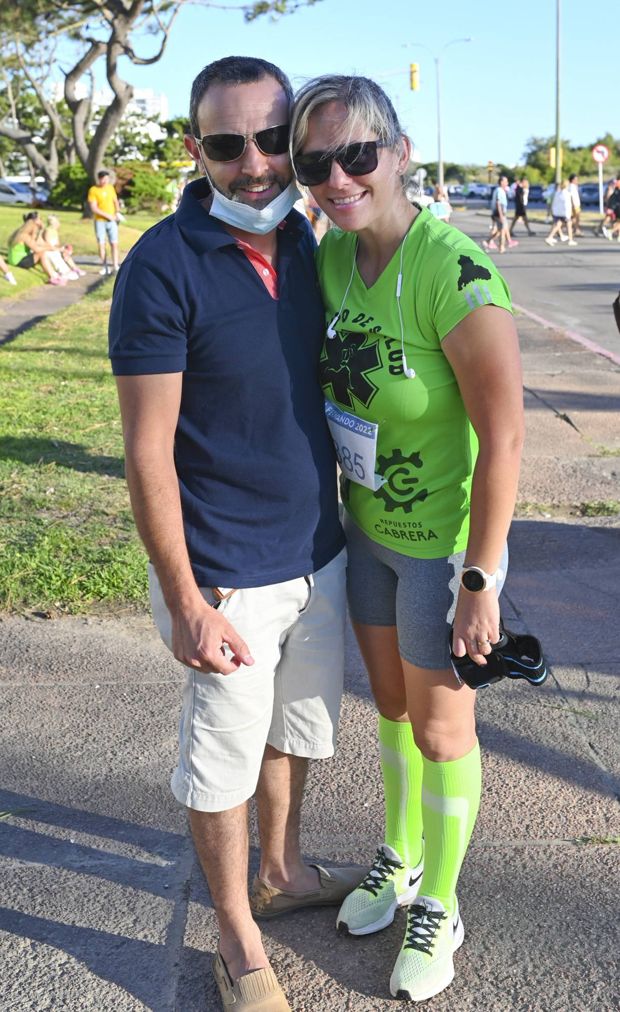 Juan Pereira y Lucía Areta.