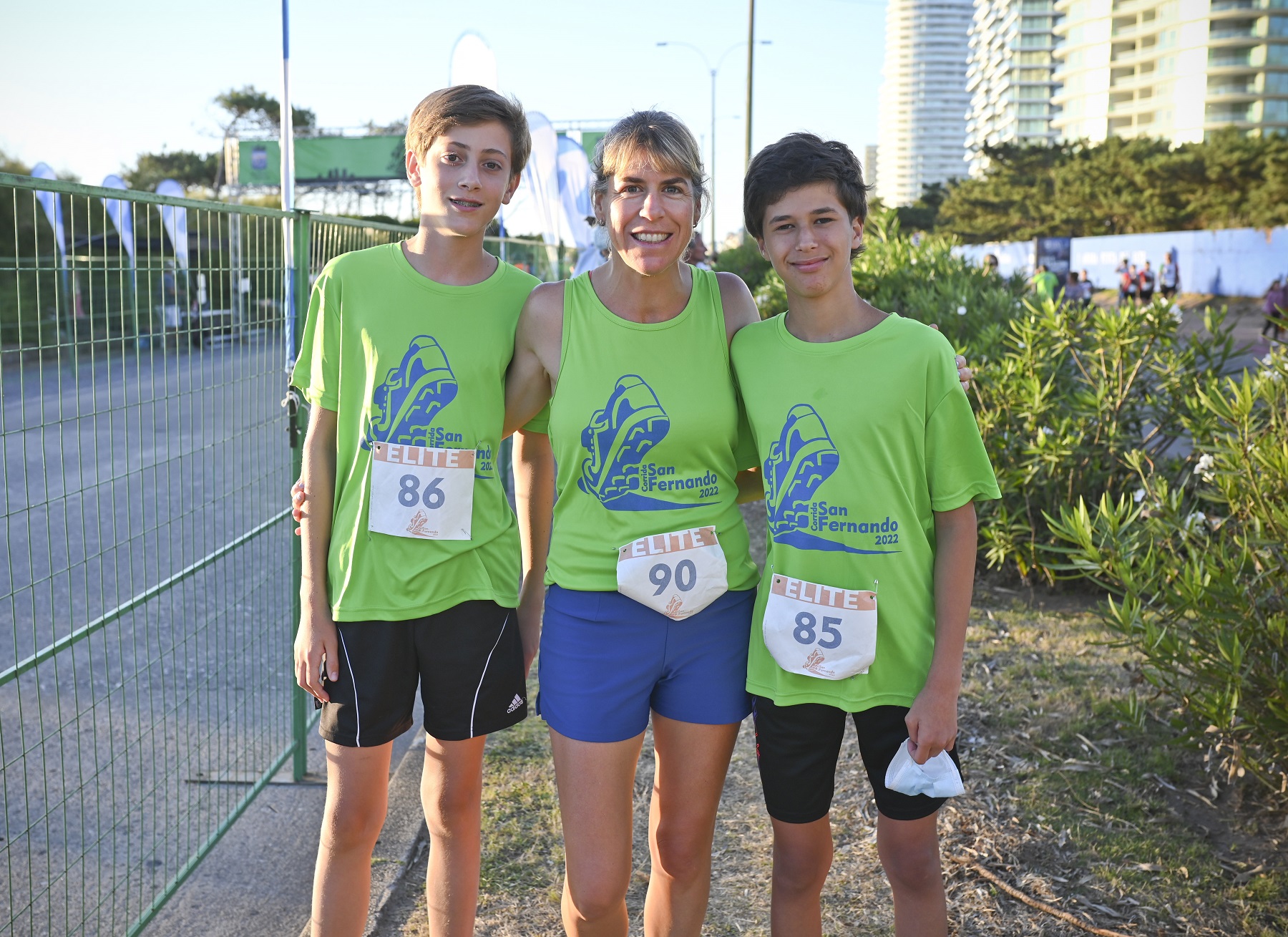 Agustín Dabezies, Lucía Barbosa y Patricio Martínez.