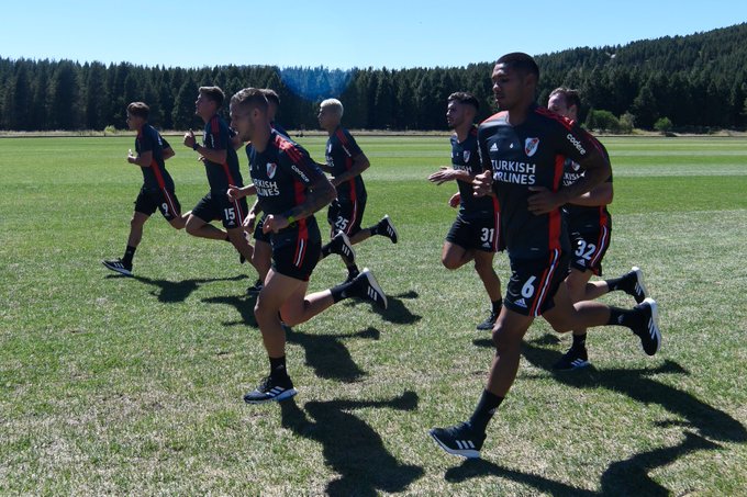 Entrenamientos del plantel en la pretemporada. Foto: Prensa River Plate
