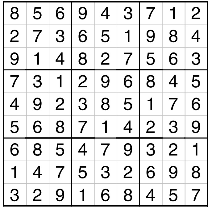 Solución del juego anterior.