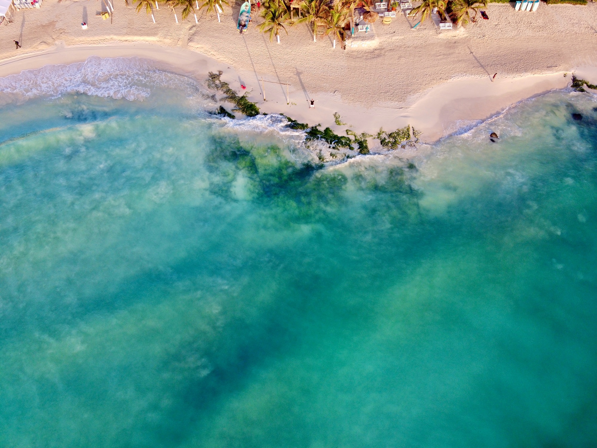 Agua de Playa del Carmen. Foto: Unsplash