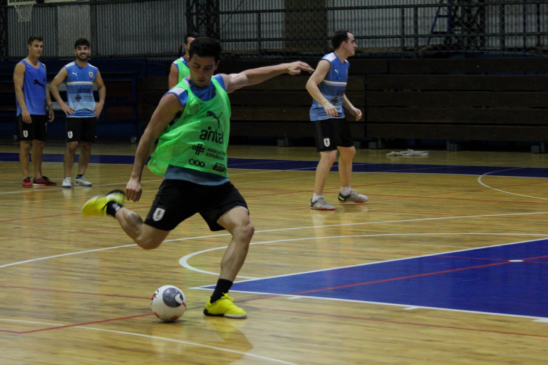 Copa América de Futsal: otra Celeste que se la juega en Paraguay. Fotos: Matías Pérez