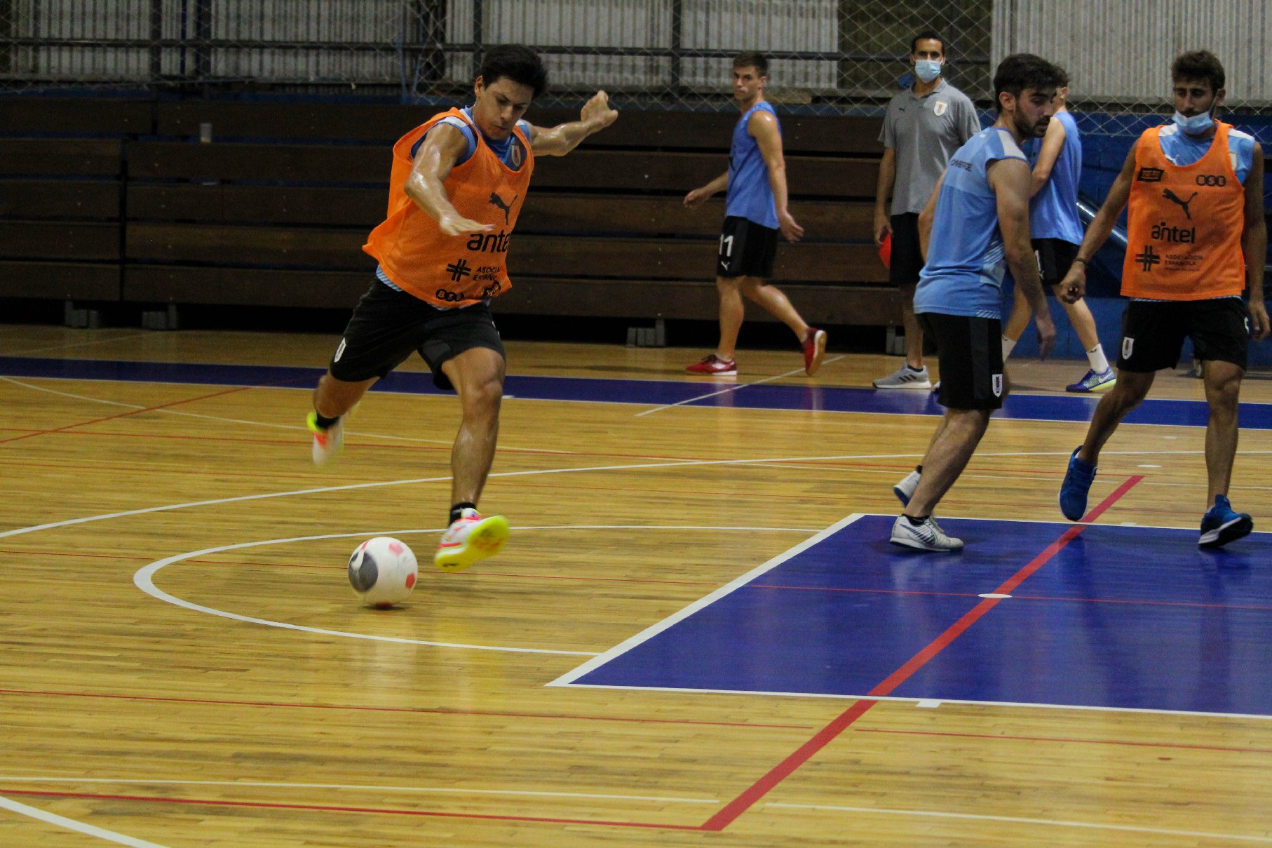 Copa América de Futsal: otra Celeste que se la juega en Paraguay. Fotos: Matías Pérez