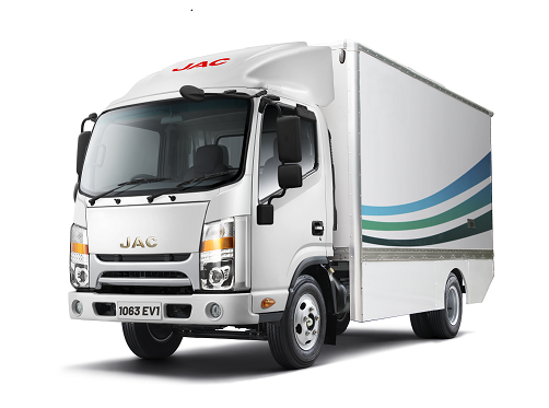Camión eléctrico. Foto: JAC Motors