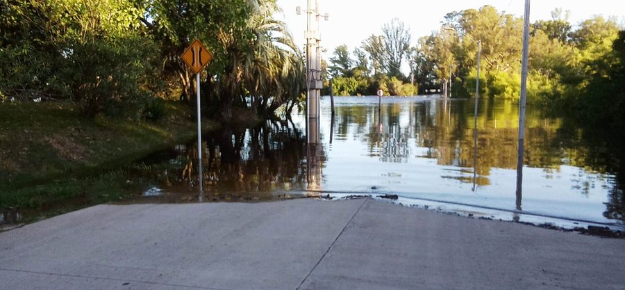 Puente Federico Capurro en Durazno. Foto: Twitter Intendencia de Durazno