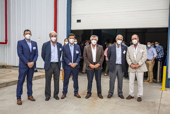 Inauguración de la planta de Conaprole. Foto: Conaprole