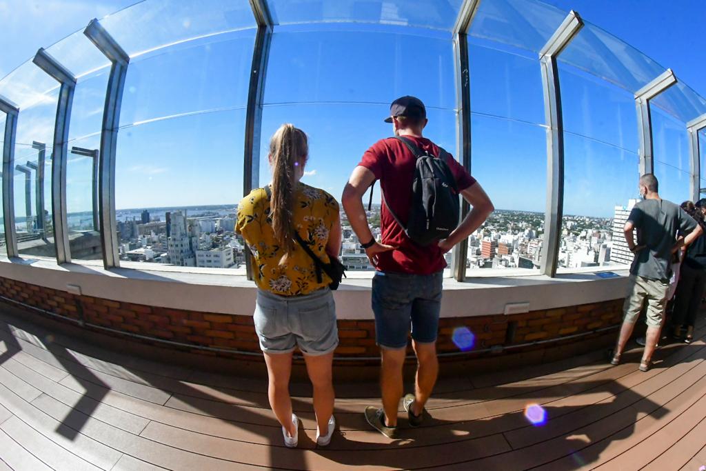 Mirador de la Intendencia de Montevideo. Foto: Estefanía Leal