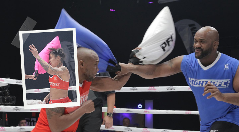 Así es la PFC: el campeonato de pelea de almohadas que es sensación en EE.UU. Foto: @fightpfc