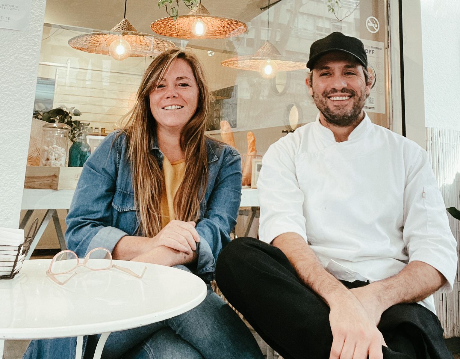 Florencia Barros y Ezequiel Español, de La Petite Patisserie de Flor.