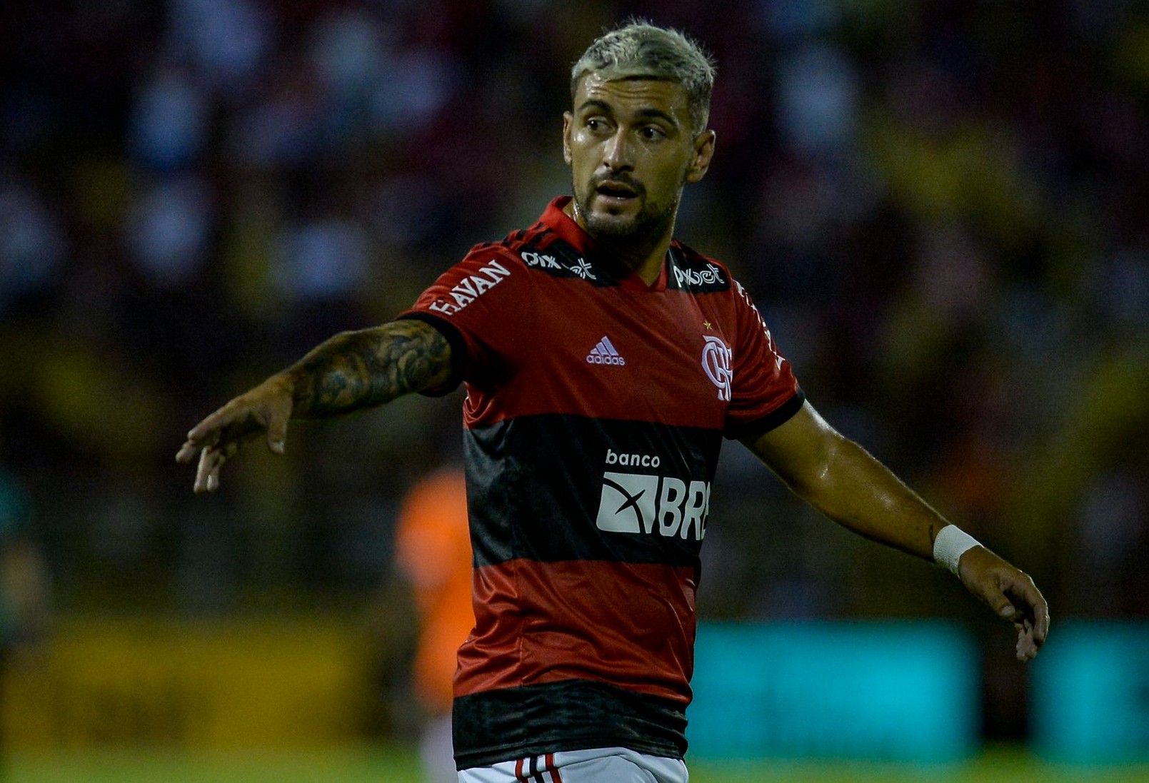 Giorgian de Arrascaeta, figura en Flamengo. Foto: @Flamengo.