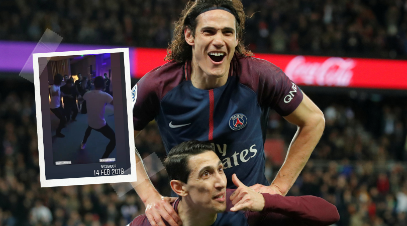 ¿Extrañando?: el recuerdo de París que compartió Edinson Cavani en Instagram. Fotos: Captura y AFP