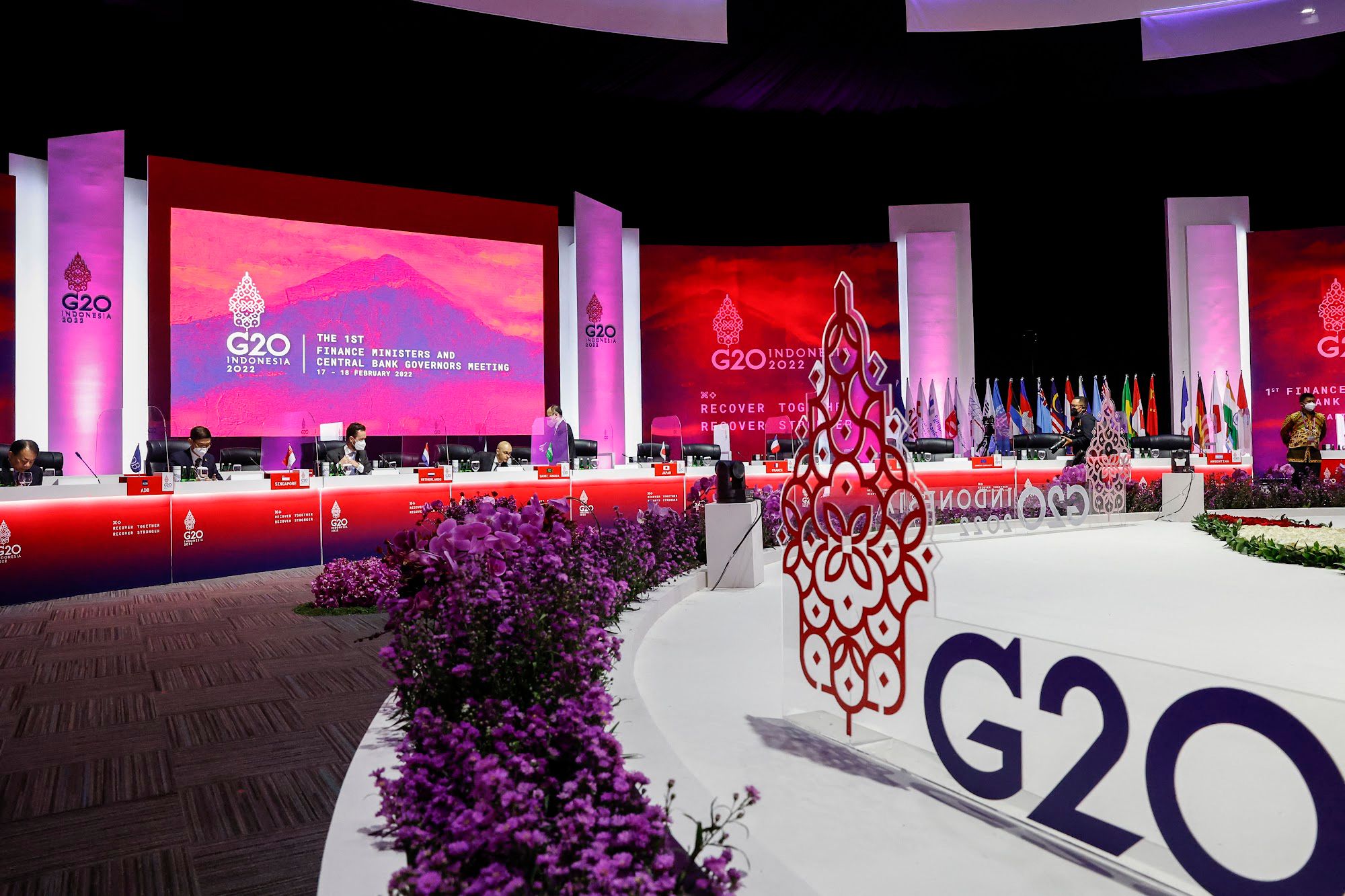 Reunión del G20 en 2022. Foto: AFP