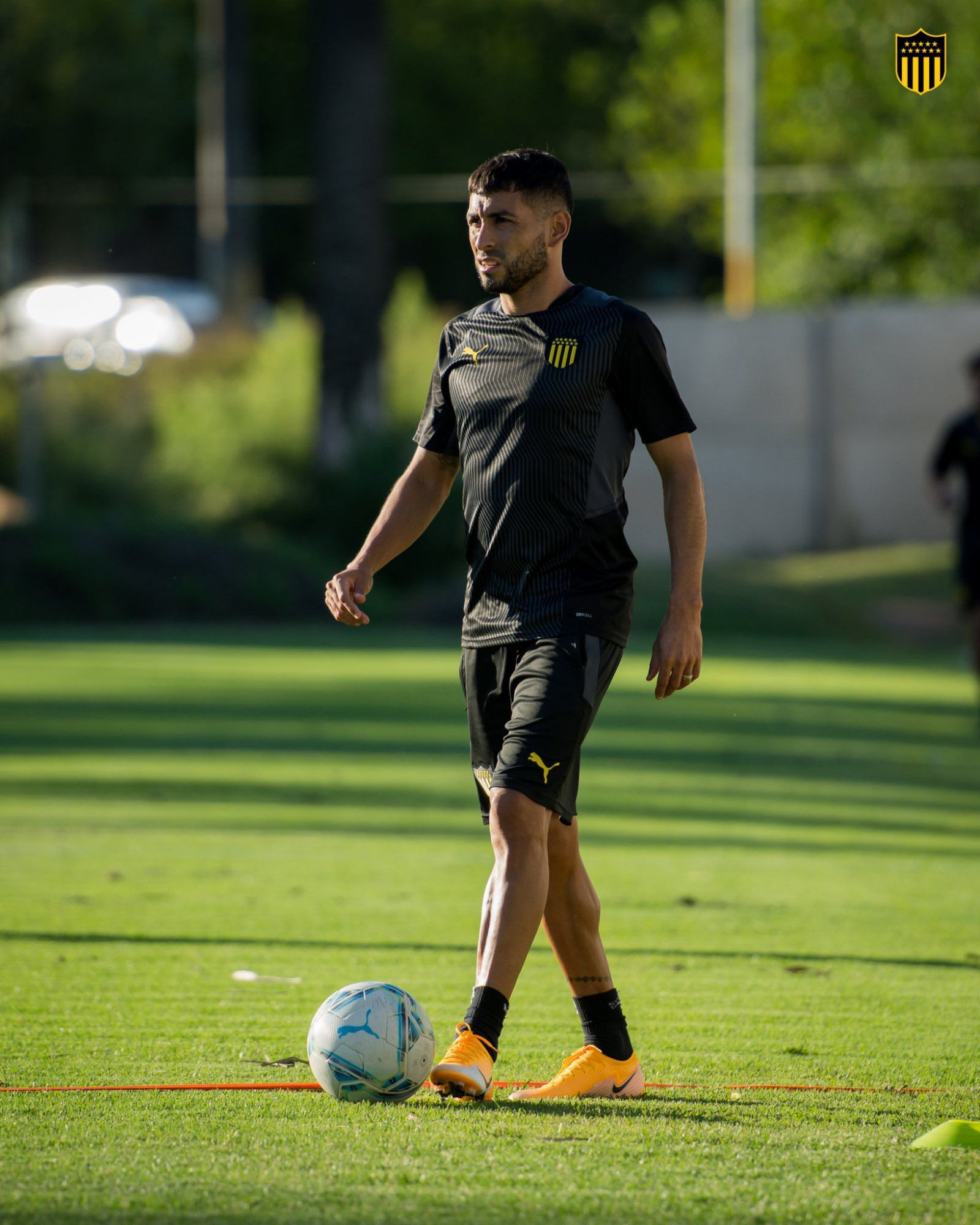 Federico Carrizo en Los Aromos. Foto: @OficialCAP.