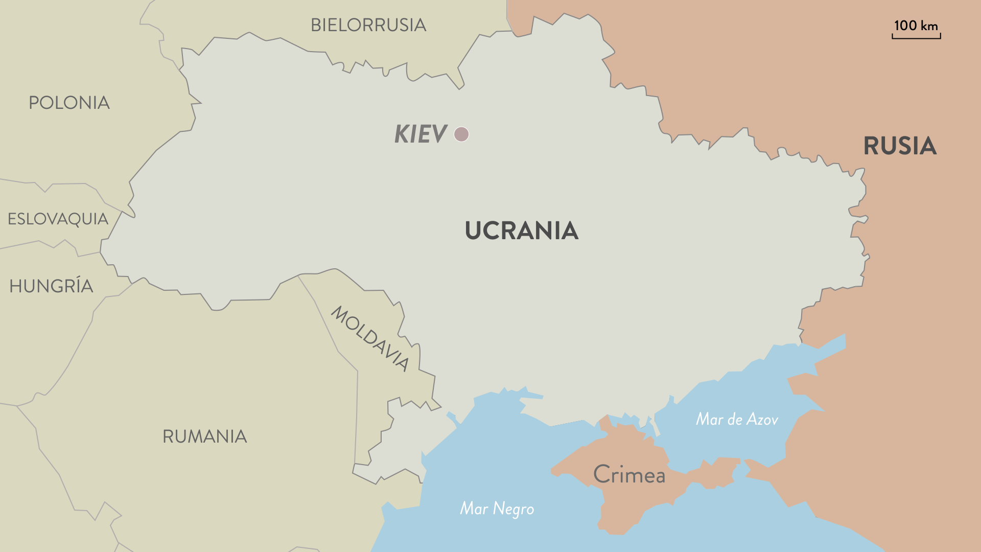 En 2014 Rusia toma Crimea.