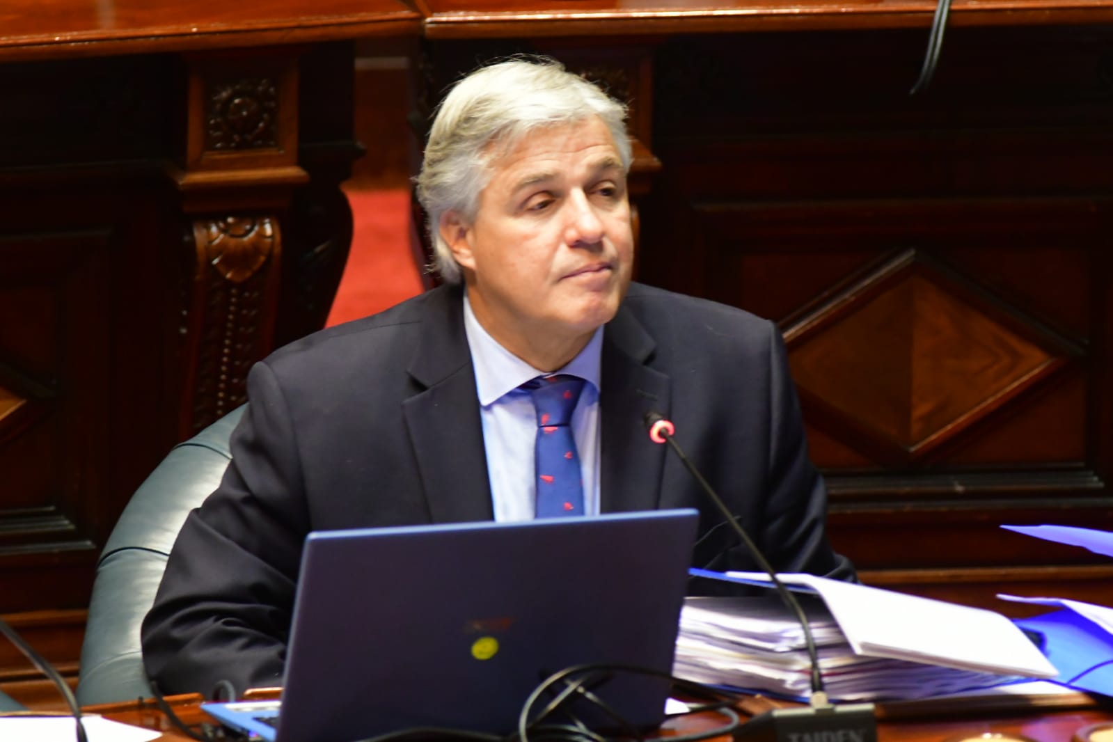 Ministro de Relaciones Exteriores, Francisco Bustillo. Foto: Francisco Flores