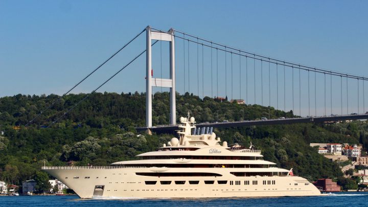 Yate rusos. Foto: AFP.