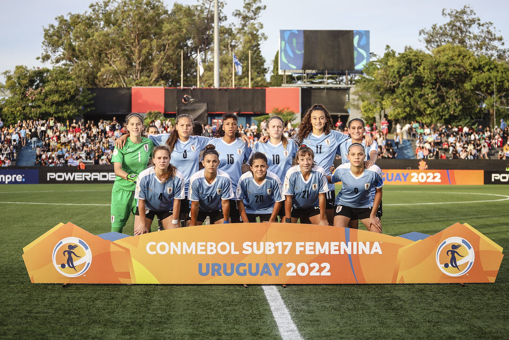 Sudamericano Sub 17 femenino Uruguay-Chile. Foto: Conmebol.