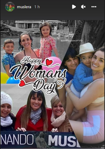 El mensaje de Fernando Muslera por el Día de la Mujer.