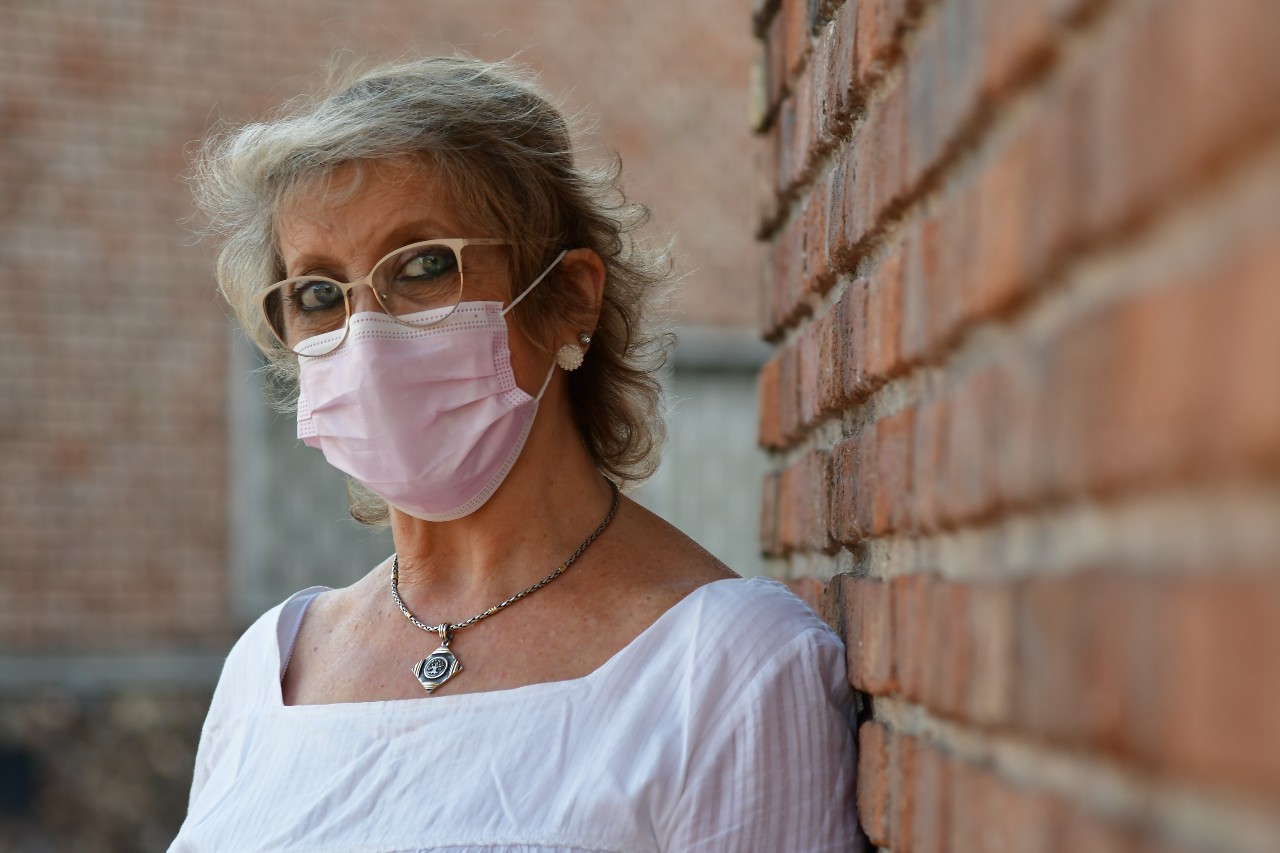 Isabel Varela, tiene long covid. Foto: Estefanía Leal.