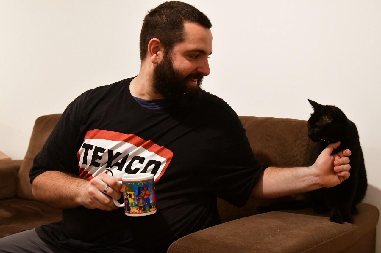 Patrizio Faroppa, tuvo poscovid. Foto: Estefanía Leal.