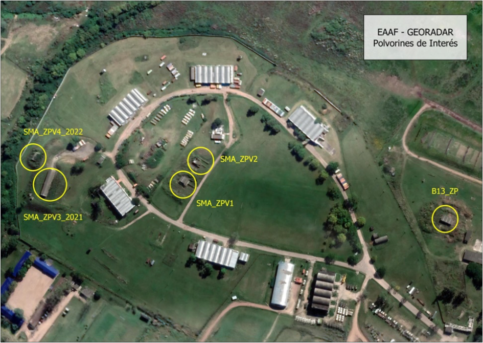 Polvorines. Foto: Inddhh