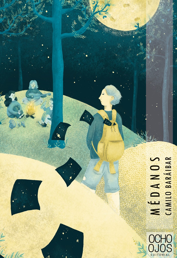 Portada de Médanos. Editorial Ocho Ojos. Está disponible en librerías.