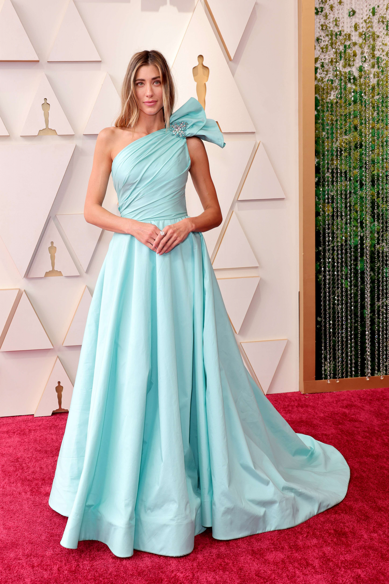 La alfombra roja de la 94 entrega de los Premios de la Academia. Foto: AFP