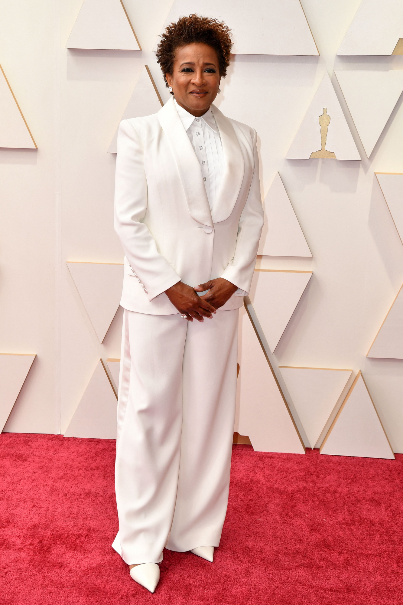 La alfombra roja de la 94 entrega de los Premios de la Academia. Foto: AFP
