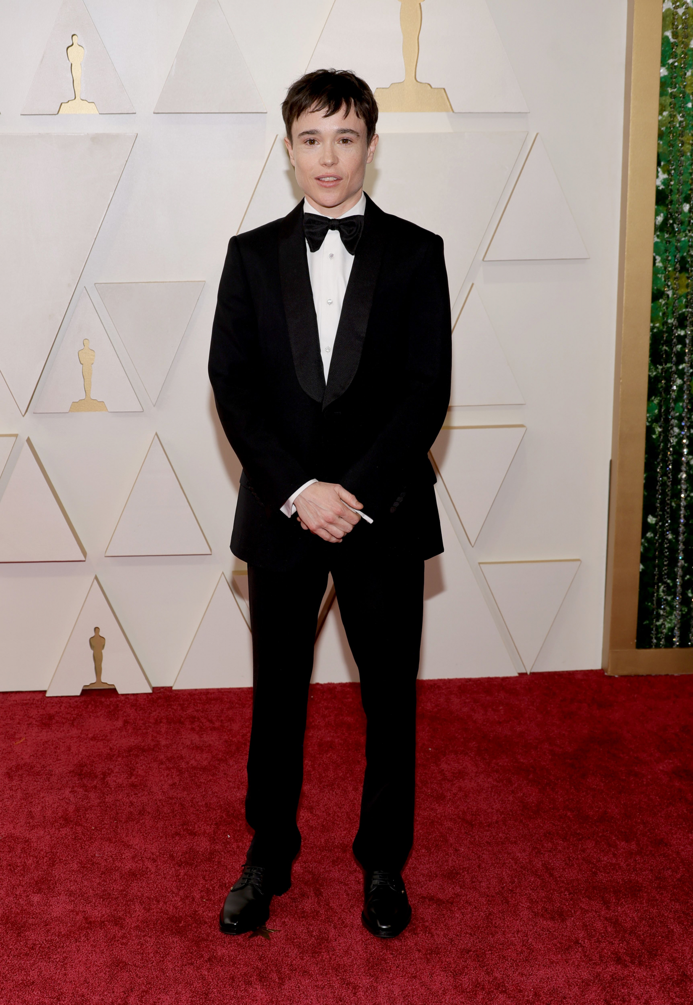 Elliot Page en la 94 edición de los Premios de la Academia. Foto: AFP