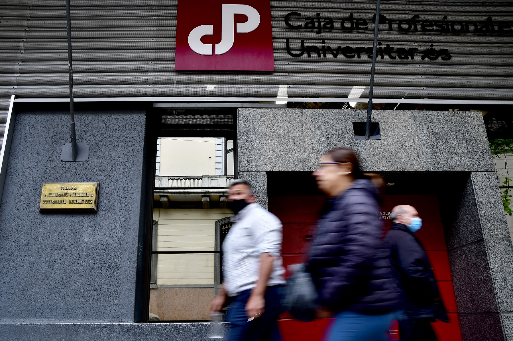 Caja de Profesionales. Foto: Estefanía Leal.