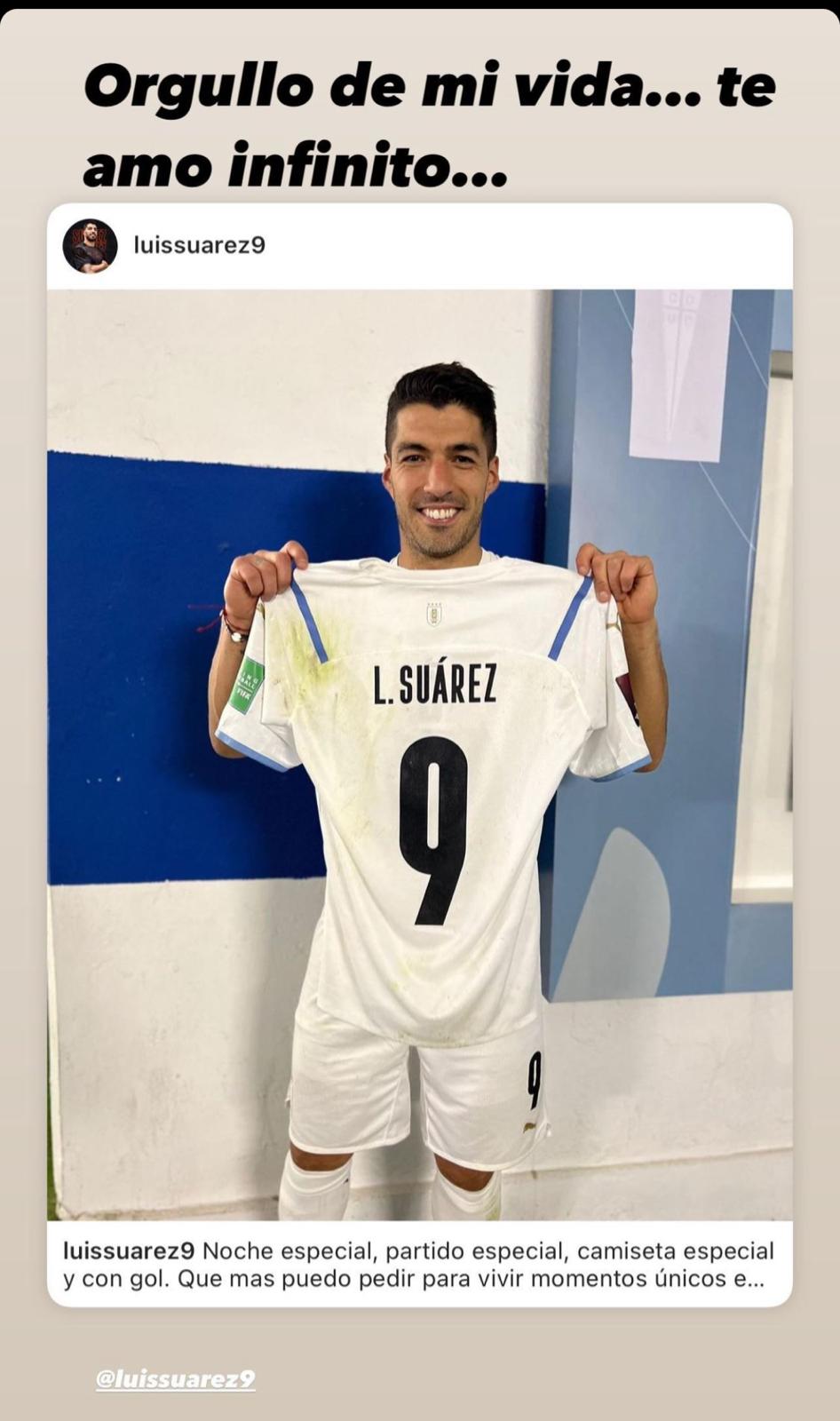 El mensaje de Sofi Balbi a Suárez.