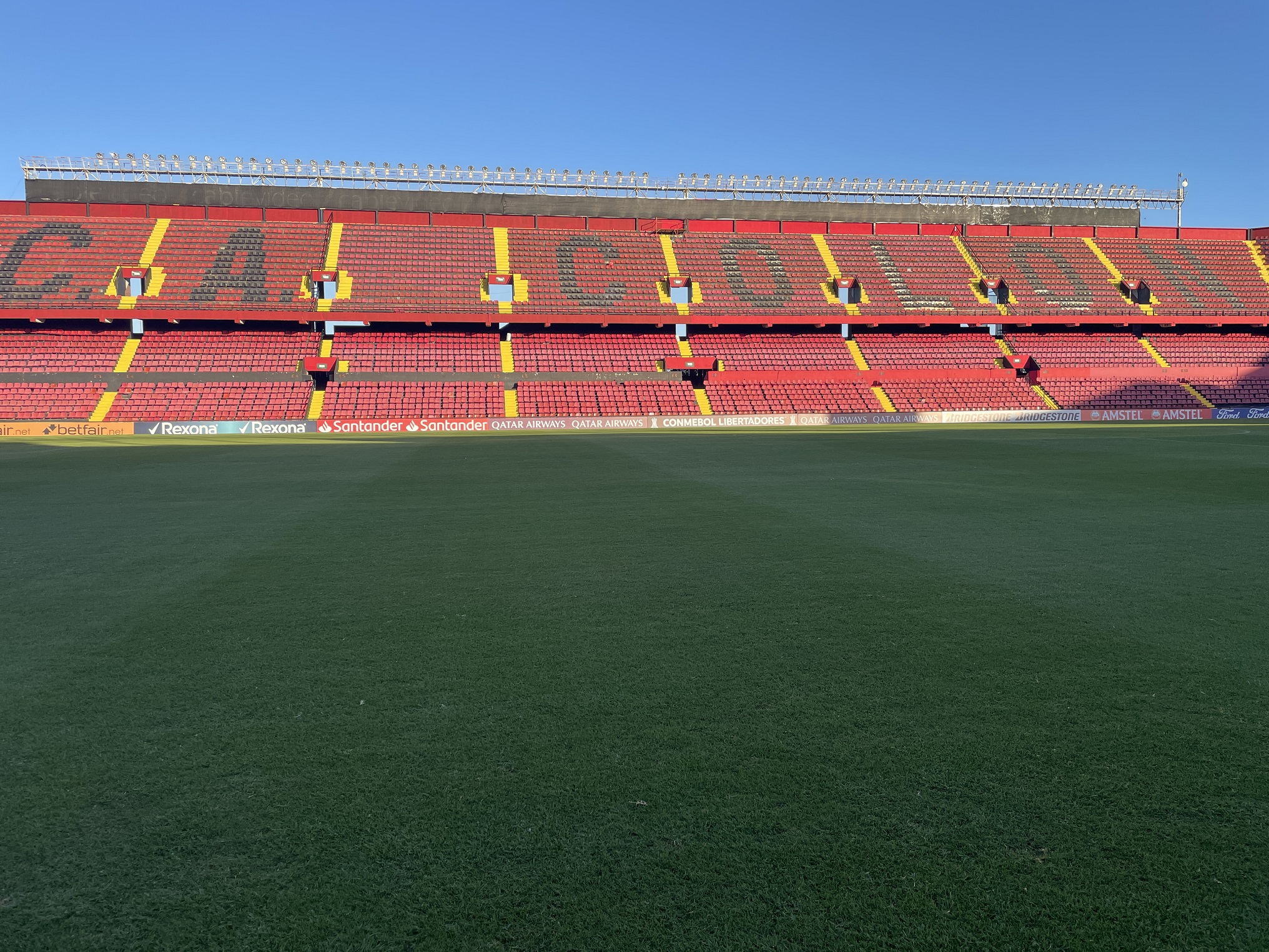 El campo de juego del Cementerio de los Elefantes. Foto: Enrique Arrillaga.