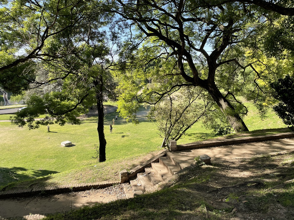 El Parque Urquiza de la ciudad de Paraná. Foto: Enrique Arrillaga.