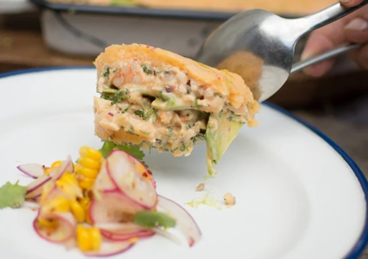 Causita de langostinos