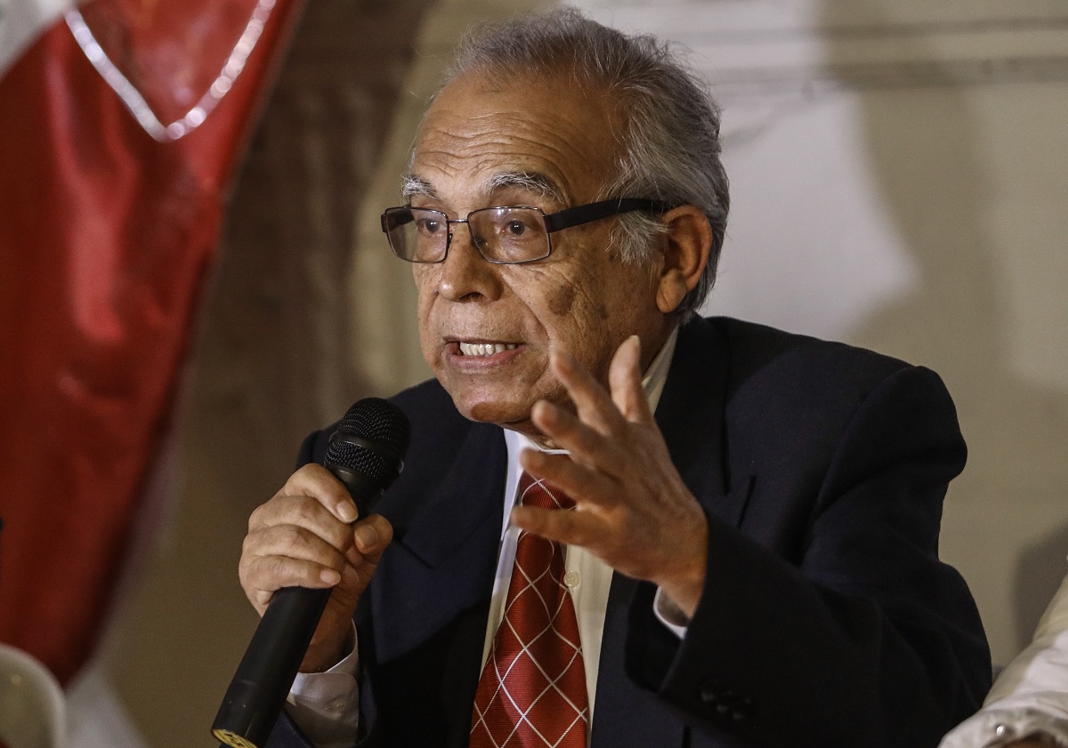 Primer ministro de Perú, Aníbal Torres. Foto: EFE
