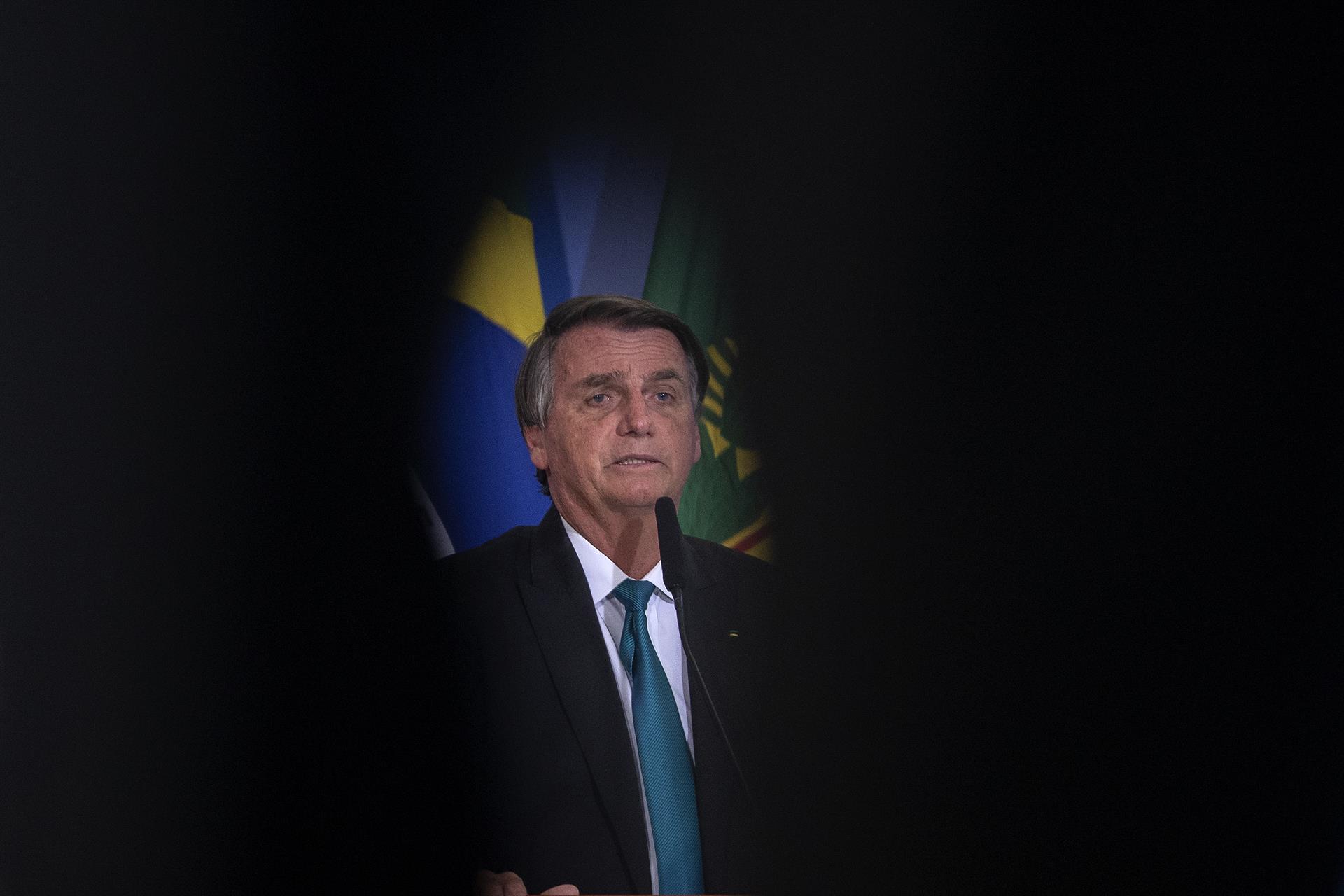 Presidente de Brasil, Jair Bolsonaro. Foto: EFE