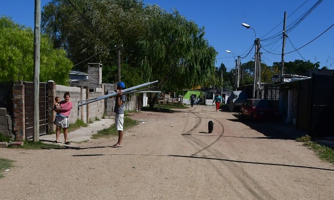 Asentamiento en La Paloma, Cerro. Foto: Estefanía Leal.