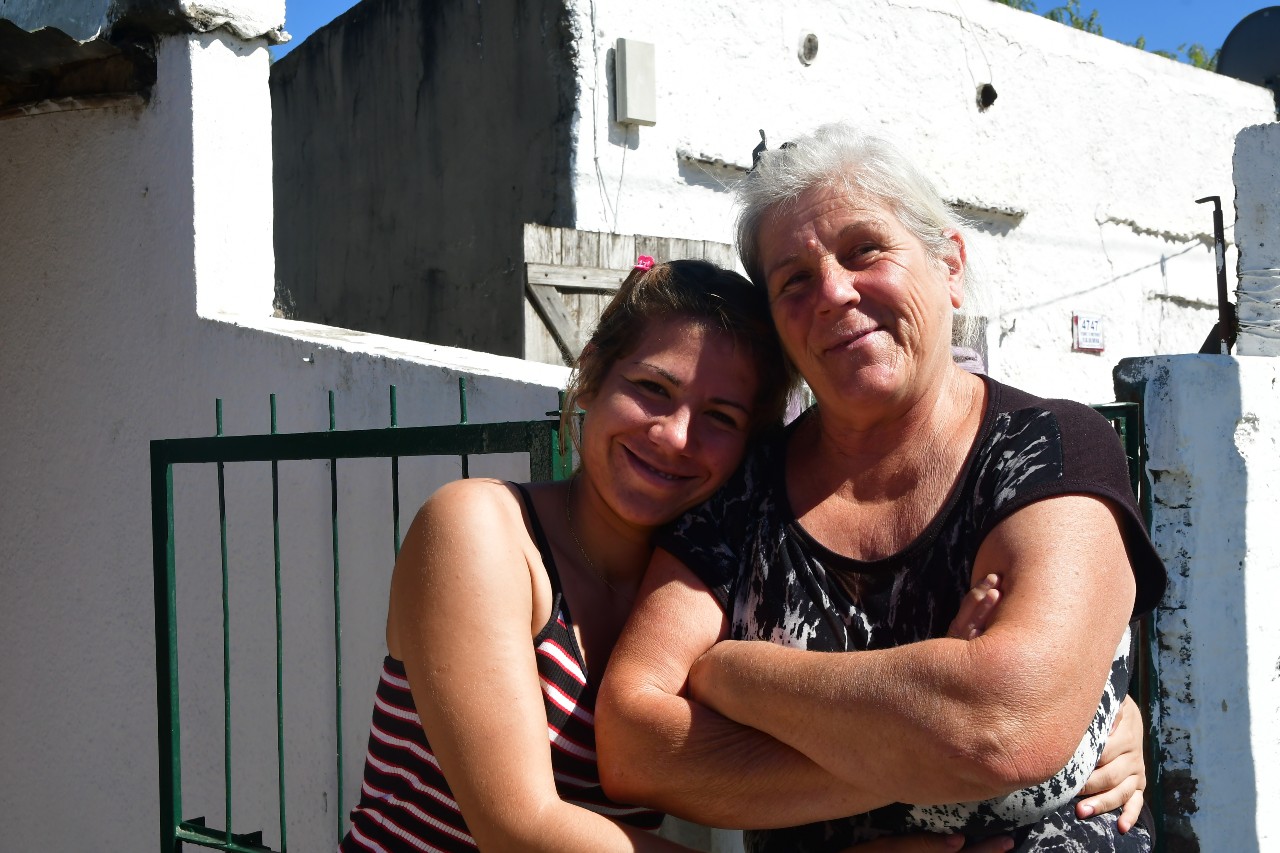 Cecilia Silva, asentamiento La Ruta. Foto: Estefanía Leal.